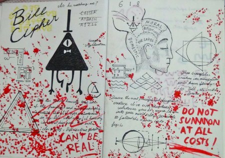 Дневник 3 Гравити Фолз Билл