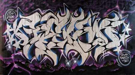 Стиль Фокс граффити