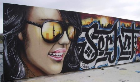 Граффити лица