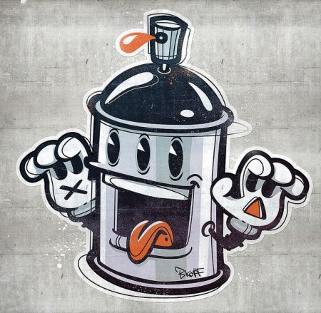 Баночки для граффити