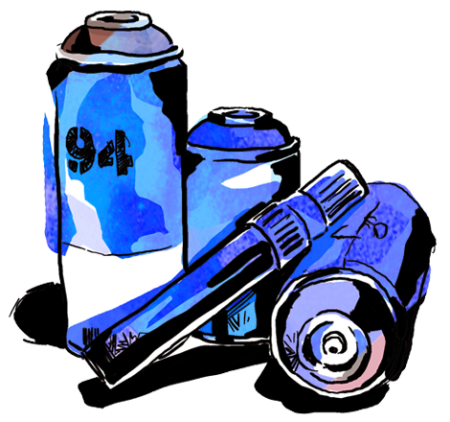 Предметы для граффити