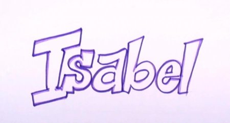 Граффити имя Лиза