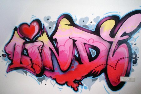 Граффити на бумаге