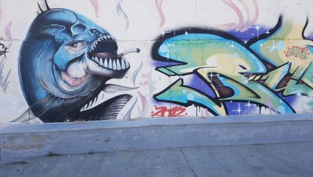 Граффити рисунки на стенах