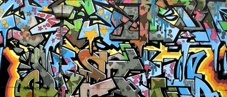 Обои в стиле граффити