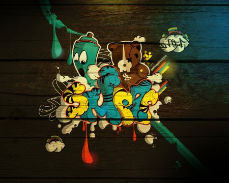 Обои на андроид граффити