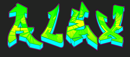 Имена в стиле граффити