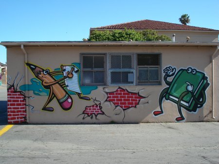 Граффити школа