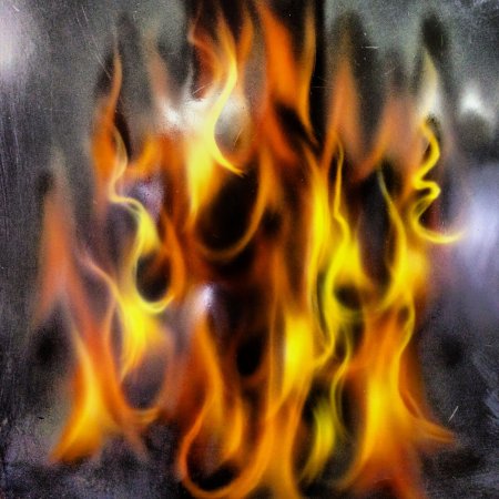 Аэрография огонь