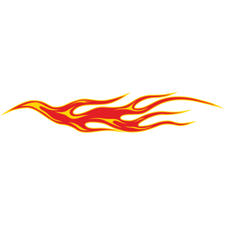 Наклейка огонь