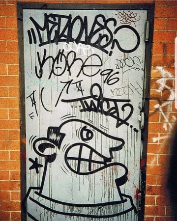 Граффити раскраска Ванс