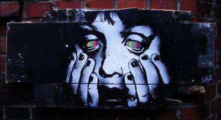 Смешные рисунки на стенах