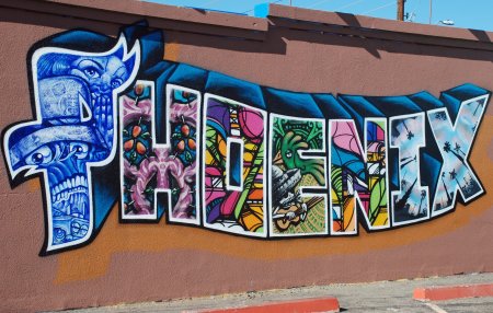 Разрисованные стены в квартире