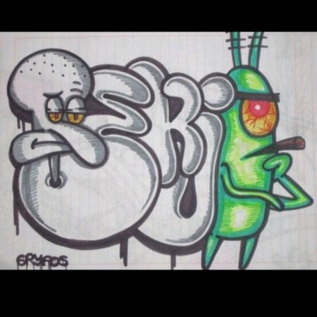 Граффити рисунки