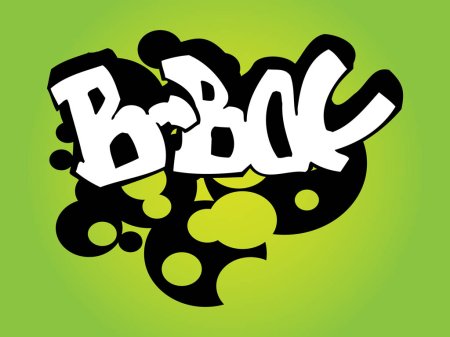 Граффити b boy