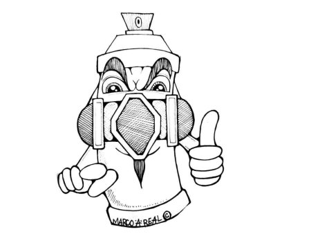 Граффити баллончик