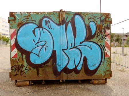 Граффити стиль Throw up