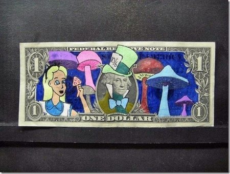 Разрисованные деньги