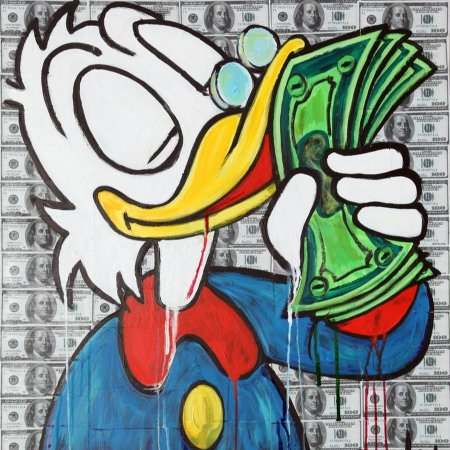 Скрудж макдак и деньги арт