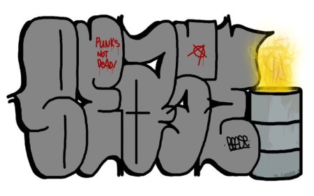 Теги граффити флоп