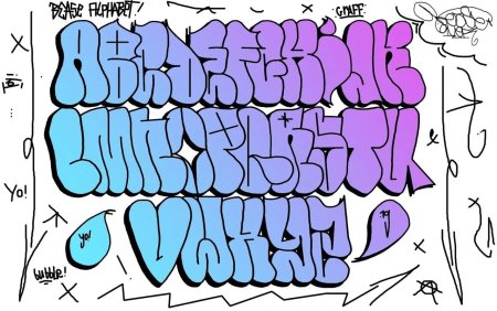 Граффити шрифты