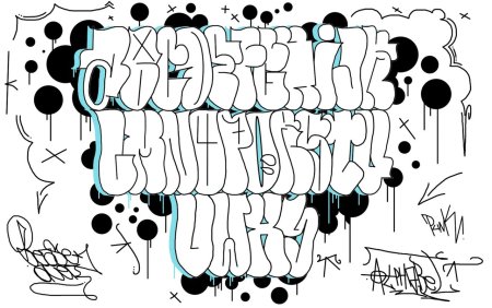 Граффити алфавит