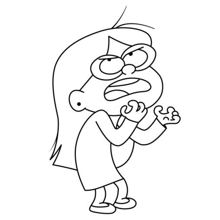 Раскраски Гравити Фолз Кэнди