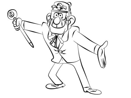 Дядя стен граффити Фолс