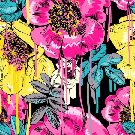 Цветочные принты