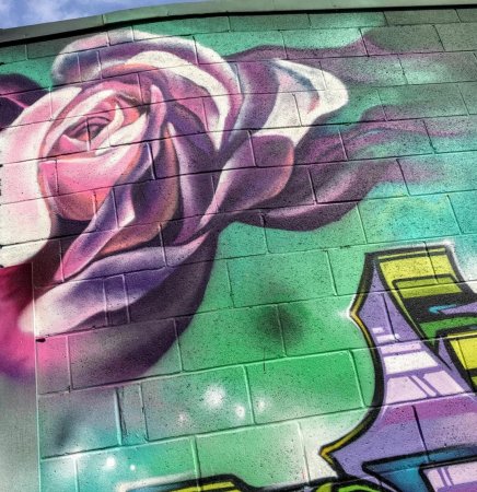 Картина из граффити рисунков