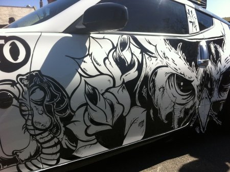 Трафареты для аэрографии на авто