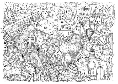 Раскраски антистресс Гравити Фолз