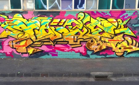 Яркие граффити