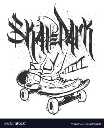 Граффити для скейта