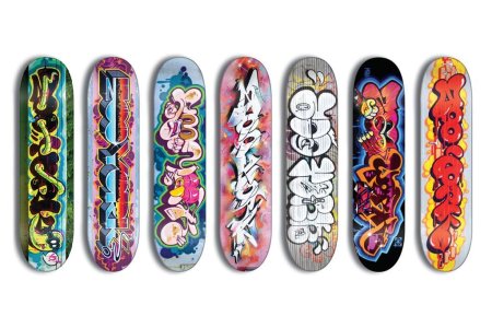 Деки скейт Graffiti