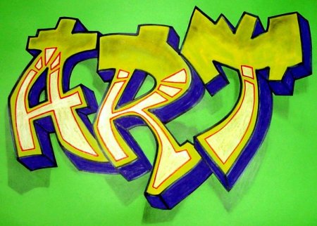 Граффити надписи