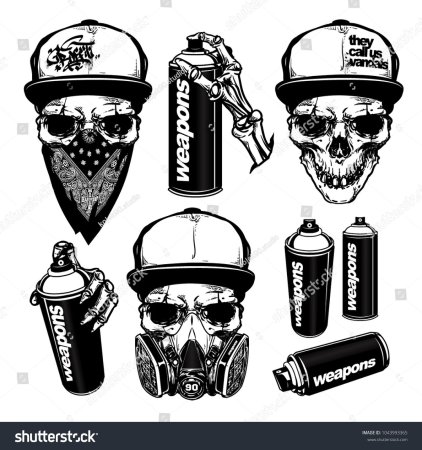 Баллончик с краской вектор