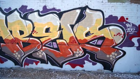 Граффити блики