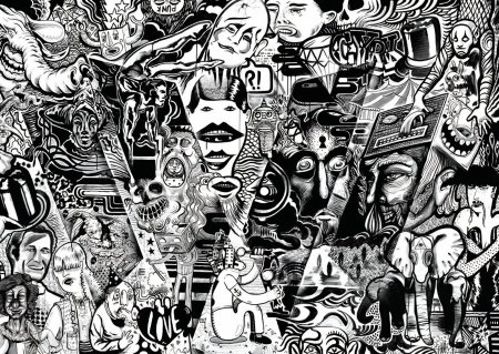 Черно белые плакаты