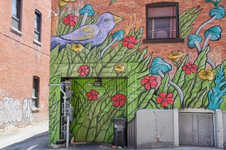 Роспись стен на улице