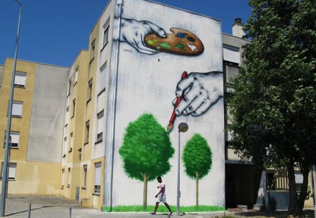 Стрит арт экология