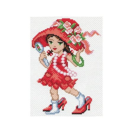 Матренин Посад рисунок на канве девочка