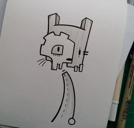 Граффити для срисовки карандашом