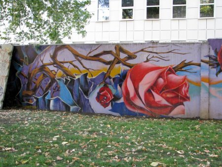 Живопись на стенах и заборах