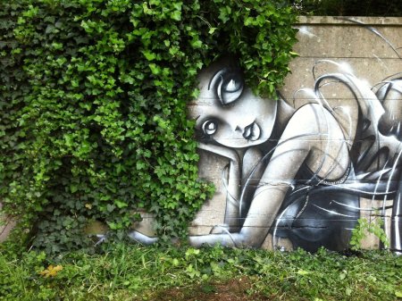 Уличный художник Vinie Graffiti