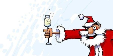 Грустный дед Мороз