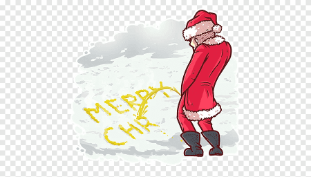 Веселые новогодние Стикеры