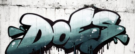 Граффити бум на стене