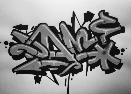 Скетчи граффити