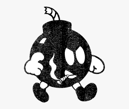 Бомба рисунок